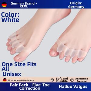 WEIKAMAYI | Bunion Correction Toe Separator for Big Toe and Little Toe