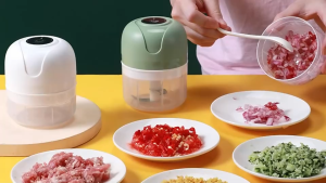 SORH 250mlElectric Garlic Chopper Portable Food Processor Multifunctional Meat Grinder Multipurpose Blender
