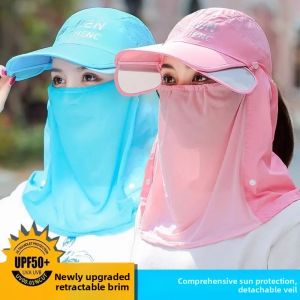 Sun Protection Face Cover Breathable Baseball Cap for Outdoor Cycling