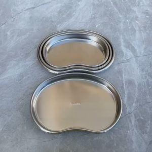 Veterinary Surgical Tray Kidney Shaped Stainless Steel Medical Tray Medical Accessories
