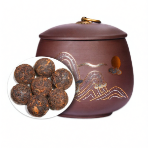 XINYIHAO | Aged 10 Year Pu-erh Ripe Ancient Tree Tea Dragon Pearl