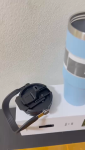 แก้วเก็บความเย็น แบบใหม่มีที่จับ หูหิ้ว สแตนเลส304