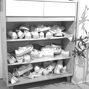 【✅SG stock】Adjustable Upgraded Shoe Organizer | Shoe Rack | Shoe Stacker | Shoe Organiser - simple style