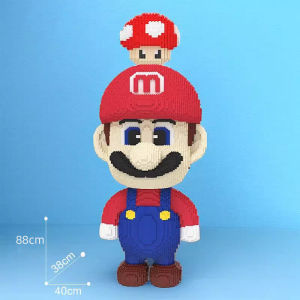 HANLIANG | Super Mario Large High Difficulty Adult Edition Educational Building Blocks