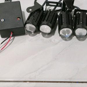 Paket Lampu Sorot LED Grill Bemper Mobil Motor Kendaraan 12 Volt