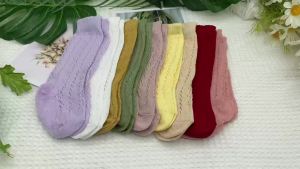 Baby Girls Socks Summer Kids Long Sock Toddlers Knee High Mesh Thin Socks Hollow Out Soft Cotton Infant Socken For 0-7 Years