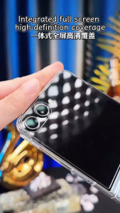 [✅SG Ready Stock] Screen Protector For Samsung Galaxy Z Fold Flip 5 6 Compatible phone cases 95% coverage 三星钢化膜