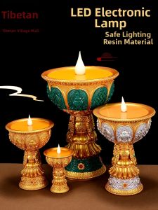 ZANGCUN | Rechargeable & Pluggable LED Butter Lamp Holder