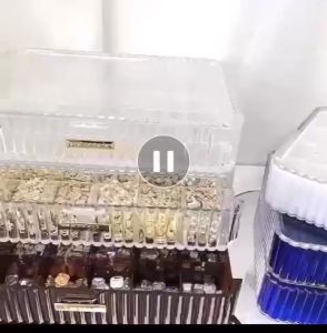 khay meka đựng phụ kiện nail 24 ô
