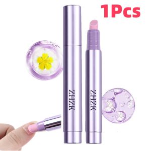 1/2pc 3In1 Nail Cuticle Oil Pen Nail Cuticle Pusher with Nutritional Oil Dead Skin Remover Nourishing Manicure Nail Care Oil Pen