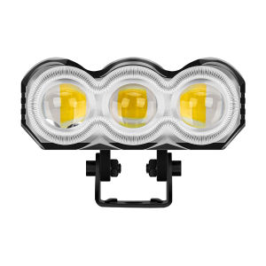 KEVANLY | 1 Đèn LED Xe Máy Hi/Low Beam 3 Chế Độ Sáng Trắng Vàng Nhấp Nháy Siêu Sáng RGB Đèn Phụ Hỗ Trợ Lái Xe