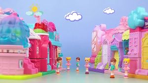 Mini Doll House Toys Dream House Pretend Play House Kids Toy House Cafe Garden Theme Dream House Gift For Kids Girls