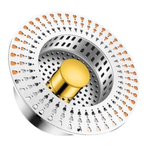 YEMO | Stainless Steel Kitchen Sink Filter Washing Basin Dishwashing Basin Universal Drain Stopper