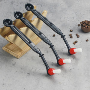 AmoKi 2 in 1 Coffee Machine Brush Machine Brush Coffee Cleaning Tool Replaceable Brush Head