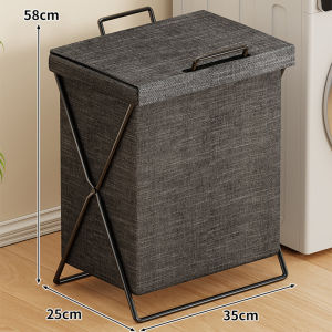 evesigar | Covered Big Capacity Foldable Laundry Basket