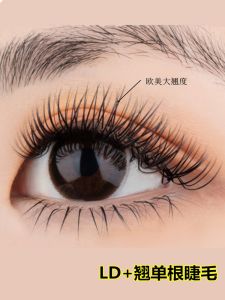 Mi Giả LD+ Mi Giả Barbie Cong Dài Tự Nhiên Lông Mi Dày Mềm Mại Góc Rộng Mi Giả Giả Mạo Dụng Cụ Làm Đẹp