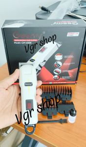 GEEMY 6008 100% original Rechargeable Professional Hair Clipper Trimmer/Shaver Hair Cutting Machine With Cutting Length Comb