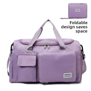 Qiyinyuan | Large Capacity Travel Bag with Shoe Compartment Foldable