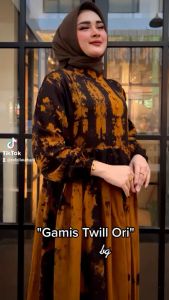 New gamis twill bg collection terlaris terbaru