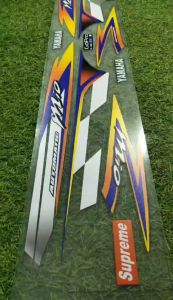 Striping Mio Karbu Transfaran Polet Lis Sticker