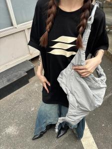 Balo Thể Thao Ngoài Trời Double Shoulder Bag 2025 Xuân Hè Mẫu Mới Hai Màu Cấu Trúc Du Lịch Leo Núi Đi Làm