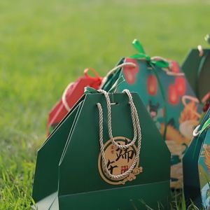 (5pcs) Paper Bag Bakcang K66 | Kotak | Dus Kicang | Box Bacang | Zongzi