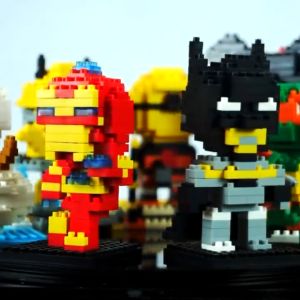 MM Mainan Mini Blocks Brick Miniatur Balok Karakter No.010-DST