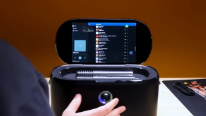 Karaoke Machine with 10.1” Screen & Lyrics | 280W Speaker | 2 Wireless Mics | Autotune EQ KaraFun Prime | Portable Bluetooth Speaker