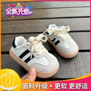 Casual Slip-On Shoes for Toddlers Soft Bottom Agan Shoes for Baby Girls One Year Old Boys Autumn Spring Seasonal Kids Shoes