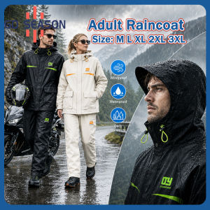 2026 RainCoat Set For Motorcycle Kapote Waterproof Adult RainCoat Outdoor Men Motorbike Rain Suit