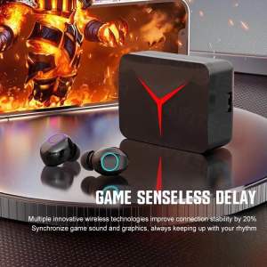 TWS M90 Pro Earphone Low Latency Gaming Wireless Bluetooth Headset HIFI Stereo Sound Music With LED Digital Display