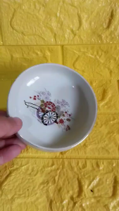 4 pieces/set - Premium Quality 13 cm diameter ceramic soap bowl (Stock Code: 0003)