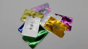 Waterproof RFID Card Holder Protector Slim Anti-Theft Premium Aluminium Blocking Credit Bank Card Sleeve CARD PROTECTION