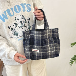 Túi Xách Vải Len Dệt Kim Cỡ Lớn Cho Mùa Thu Đông Mới Về Túi Xách Vải Cotton Cho Công Sở Túi Đựng Đồ Dùng Cá Nhân Túi Xách Cho Mẹ Khi Đi Chơi