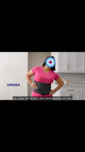 Adjustable Hernia Belt with Pad Abdominal Binder Lower Waist Support Belt Helps Relieve Pain