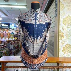 BAJU BATIK TUNIK COUPLE | BATIK TUNIK COUPLE MODERN | BATIK TUNIK SARIMBIT | BATIK TUNIK KATUN SOLO FULL LAPISAN FURING TRIKOT