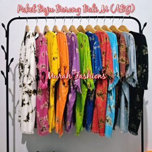 Paket Tebus Murah 3 Pc 5 Pc 6 Pc Baju Barong Bali JUMBO Bahan Rayon Adem Nyaman dipakai Pria Wanita