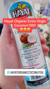 Minyak kelapa dara organik | Organic Extra Virgin Coconut Oil | 100% Natural & Cold Pressed -500ml/ 250ML.