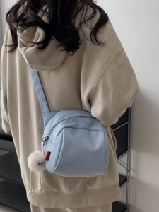 Womens Casual Nylon Bag 2026 Style Classic Shell Bag Lightweight & Versatile Large Capacity Crossbody & Shoulder Bag