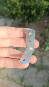 Ke góc vuông (Sắt) 4x4x1.4 cm - lỗ Ø 4mm - Dày 2mm - #vattuducduyen