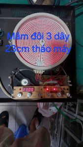 Mâm nhiệt hồng ngoại 23 cm đơn đôi chính hãng.Tất cả hàng chuẩn đã tét ok qua kiểm duyệt.  ✓✓✓kích thước  mâm đôi là 23 cm. ✓✓✓ .sử dụng cho bếp hồng ngoại SanakyfaberJunger. chính hãng. Tất cả hàng tháo máy đã qua kiểm duyệt.