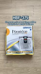 OMRON Body Composition Monitor HBF-375 (1 year warranty) Hbf 375 Omron Omron Body Fat Analyzer - Lazada