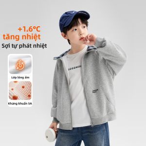 zosee | Áo Khoác Len Dày Có Mũ Cho Trẻ Em