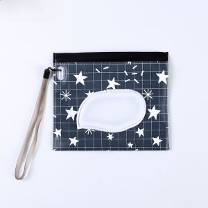 EVA กระเป๋าแต่งหน้าเปียกแขวน ซิป มือถือ เด็กทารก ทิชชูออแกไนเซอร์จัดเก็บในครัวเรือน การ์ตูน สไตล์พลาสติกวัสดุ