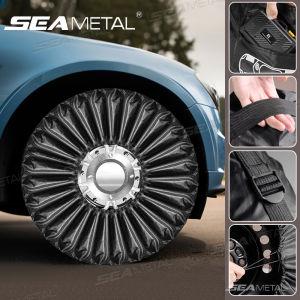 SEAMETAL Car Tire Protective Cover Oxford Cloth Waterproof Dustproof UV Protection Car Spare Tire Covers Universal Fits