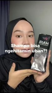 Aestika Hair Coloring Shampoo - Shampo Penghitam Rambut Uban Permanen Original Halal