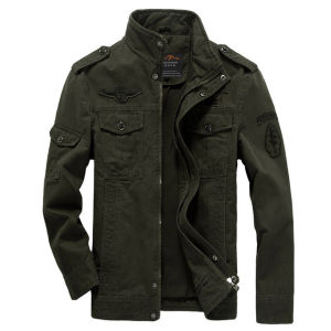 New 2023 Casual Army Military Jacket Men Plus Size M-6XL Jaqueta masculina Air force one Spring & Autumn Cargo Mens Jackets Coat