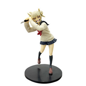 Bandai | My Hero Academia Anime Figure Shining Charm Toga Himiko Uniform Battle Version Figure PVC Collection Anime Character Model Gifts
