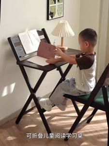 Foldable Simple Study Desk Set