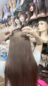 เส้นไหม แฮร์พีช วิกแฮร์พีช ทำจากเส้นไหม เส้นไหมทนความร้อนสูง หนีบได้หวีได้ สินค้าส่งในไทย พร้อมส่ง